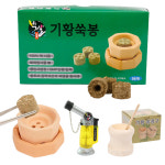 고급 쑥봉 왕쑥 무연 유연 뜸 간편한 한방 쑥뜸기 : 원투원메디