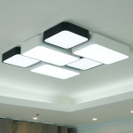 파네토 6등 LED 3단 색변환 거실등 100W 특허제품 국산 : 명진조명