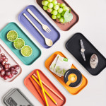 엘로니파파 모던 실리콘 다용도 트레이 이유식받침 욕실컵받침 수납함 16컬러 : 시엘블르