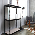 이지랙 철제선반 조립식 앵글 선반 베란다 경량 랙 무볼트 600X300X1200 코팅합판 : 정품할인샵동림