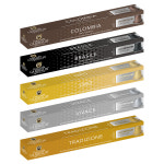 네스프레소 호환 캡슐커피 130개 인텐소 룽고캡슐 라떼캡슐 : 커피비