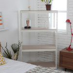 이지랙 철제선반 조립식 앵글 선반 베란다 경량 랙 무볼트 600X300X1200 코팅합판 : 정품할인샵동림