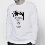 STUSSY WORLD TOUR CREW 월드투어 맨투맨 : 아메리칸스멜
