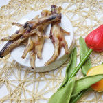 강아지 뼈 닭발 수제간식 100g : 방구동구스낵