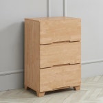 아파트 안방 북유럽 3단 수납 우드 서랍장(50cm) 고급 침대 원룸 와이드 긴 : 자르파라