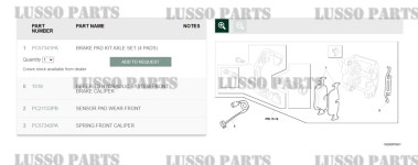 벤틀리 브레이크 패드 앞, 벤틀리 아르나지, 벤틀리 아주르 & T, 벤틀리 브룩랜드, 롤스로이스 파크 워드,  롤스로이스 실버 세라프 (PC57341PA)... 