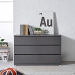 500mm 속깊은 수납력 와이드 3단 서랍장(3컬러) 긴 예쁜 소품 저렴한 우드 : 자르파라