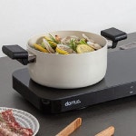 2구 독일전기렌지 업소용 원룸인덕션 빌트인 이동식 식탁용 슬림 : 소반상점