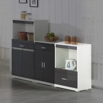 회사 휴게실 낮은 전자렌지 수납장 500 (2색) 선반 대 밥솥장 밥통다이 : 자르파라