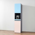 주방 컬러모듈 키큰 틈새 밥솥다이 수납장 400 키높은 캐비넷 키친 그릇장 : 자르파라