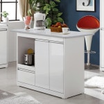 모던 키친장겸 아일랜드 식탁홈바1200(2컬러) 주방 보조 홈빠 BAR 테이블바 : 자르파라