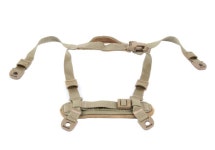 GI ECH 4점식 턱끈 4 포인트 고정 턱끈 세트 : 에프원웍스