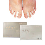 가르망 발가락교정기 무지외반증교정기 실리콘 의료용 내성발톱 엄지 족저근막염 보호대1SET : 굿모닝케어