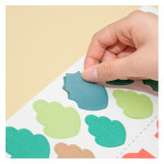 크리스마스 종이 리스 겨울만들기 : THEZONE