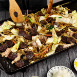 순대하면! 원조맛집 신림동 원조 또순이순대 백순대-양념순대 곱창볶음 1kg X 4개 : 울크코리아