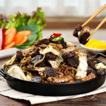 원조맛집 신림동 원조 또순이순대 백순대 양념순대 곱창볶음 1kg X 4개 : 울크코리아