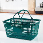 장바구니 쇼핑 시장 마트바구니 플라스틱바구니 매장바구니 대형 : 신도플러스