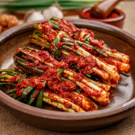 깔끔하게 매운맛 대전 선화동 매운 실비 김치 파김치 1kgX2 : 선화동매운김치