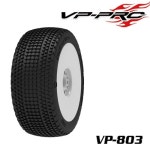 VP803U-M3-RW  (1:8 버기 타이어+휠)경기용 VP-803U Striker Evo M3 RW 1/8 Buggy Rubber Tyre 한봉지 2개포함 : 용산알씨