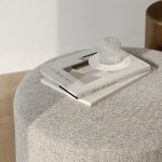 [라이프굿즈] 푸프 라운드 스툴 : 스테이모어