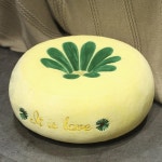 두툼한 원형 등 쿠션 어린이 아이 등받이 사무실 오피스 바닥 의자 좌석 시트 라운드 캐릭터 소프트 쿠션 : 띵오바오