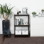 하트랙 철제선반 무볼트 조립식 앵글 경량랙 베란다선반 렉 창고 200x200x3004단 : 정리엔