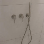 ShowerMixer 브론즈 샴페인골드 매립샤워기 해바라기 레인 풀빌라 펜션 욕실인테리어 : 프로바스