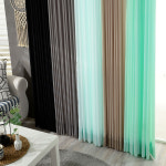 [해든하우스] 여리여리 화이트 쉬폰커튼 (9color) : 해든하우스