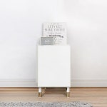 북유럽 인테리어 사이드 선반 테이블 원목 수납함 원룸 좁은 집 침실 공간 틈새 작은 폭 전면 모듈 낮은 미니 우드 화이트 도어 협탁 400 2종... 