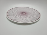 국내배송 에르메스 H데코 에이치데코 버건디 디너  플레이트  1PCS : YD트레이더스