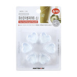 9894 문손잡이범퍼 하트 소 6개입 : 조이사인