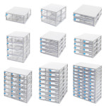 사무실 약국 병원 공장 소품 악세사리 정리함 수납함 미니서랍 CMD501-8 : 온라인보물섬