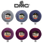 DMC 8번사 펄코튼 03-30-32-33-34-35 프랑스자수실 : 현진사