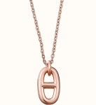 [HERMES] 에르메스 파랑돌 로즈골드 펜던트 네크리스 목걸이 FARANDOLE PENDANT SMALL H108615B 00 : 마이셀렉 런던