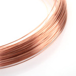 구리선 굵기1mm(1M-이어서재단) 코팅안된 구리철사 전선 : 고려상사