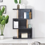 거실 인테리어 3단 ㄹ책장 785 (좌/우 6색) 사무실 디자이너 전시 슬림 LP : 자르파라