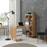 러블리 모던 초등학생 h형 책상 1200 (5색) 정리함 수납용 거실 책장 1인 : 자르파라