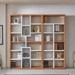 모던 멋진 서재인테리어 거실붙박이형 책장(7컬러) 공부방 오픈 정리함 LP : 자르파라