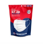 조은데이 KF-AD 마스크 100매 대형 화이트 비말차단용 덴탈 마스크 3중필터 일회용 : 혜미언니
