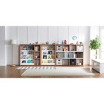 쓰러짐없는 동화책진열 아이방 거실 책장 SET 어린이집 유치원 아동용 아기 : 자르파라