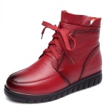 앵클 숏 미들 반 첼시 부츠 방한화 니트 삭스2021 천연 울 모피 겨울 따뜻한  63 : Gen-z몰