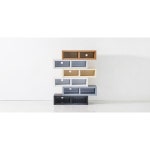 높이조절용 미니블럭 전설홀 선반장 790 (6색) 수납형 엔틱 거실 원룸 침대 : 자르파라