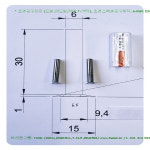 T-앵글 15.0-1.0T-15도-30L-S6-T-앵글커터-T-ANGLE C초경공구 : 하젠공구몰