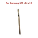 터치 스타일러스 펜 삼성 갤럭시 S21 울트라 5G 스펜 전자기 펜, S21U G9980 G998U G998B 휴대 전화 화면 스타일러스 소프트 헤드 : 직행몰