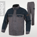 추동작업복 ZB-J1454 패딩점퍼 면혼방 워싱 용접 동계 겨울 방한 근무복 지벤 ZIBEN : 유니가운닷컴