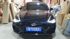 소나타 N라인 범퍼 튜닝 개조 쏘나타 DN8 센슈어스 신형개조 그릴 : 카이튜닝몰