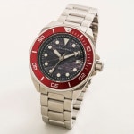 에리스골드 남성 명품 운석 다이얼 메탈 밴드 다이버 시계 드레드노트 G9029BKT1 : 에리스골드