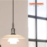 JE LED 폴리 1등 펜던트 조명 식탁조명 색상 흑도금 : 국제조명