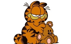 15종 DIY 보석십자수 애니메이션 가필드 고양이 다이아몬드 페인팅 비즈 큐빅 아이러브페인팅 명화그리기 A0372 : 후드앤티