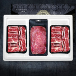 횡성 한우 행복19호 (찜갈비2+불고기) 1.9kg 선물세트 : 마이다이닝